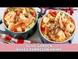 olive garden baked parmesan shrimp