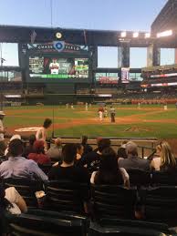 chase field section 219 home of