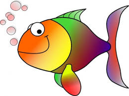 colorful fish cartoon clipart for free