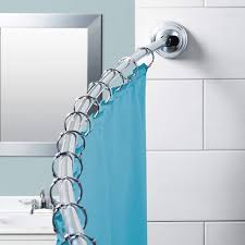 Dual Mount Curved Shower Curtain Rod