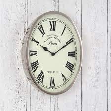 Pacific Lifestyle Oval Wall Clock In A