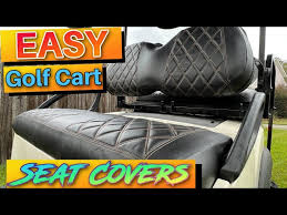 How To Install Golf Cart Seat Covers