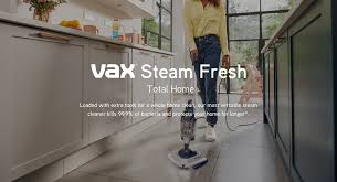 vax steam fresh total home steam mop