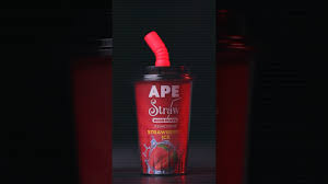 APE Straw I Strawberry Ice I 8000 puffs I 5% Nicotine #vapelife #verdict  #vapecity - YouTube