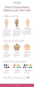 choose jewelry based on your skin tone