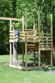 These free swing set plans will give you everything you need to build your children or grandchildren a swing set that they'll have fun playing on for years to come. Diy Outdoor Children S Playset Way Better Than Premade Playgrounds The Diy Nuts