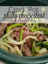 crock pot philly cheese steak recipe