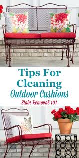 tips for cleaning outdoor furniture
