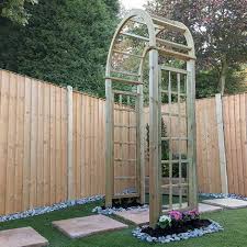 Waltons Pressure Treated Curved Wooden