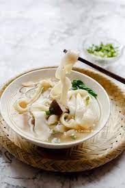 vegetable noodle soup china sichuan food
