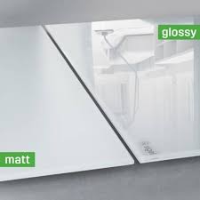 Magnetic Board Glass 60x40cm Matt Mint