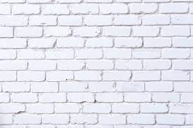 White Brick Wall Texture Background