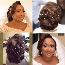 This wedding hairstyle won't be going out of style anytime soon. 10 Black Women S Bridal Hairstyles Black Hair Afroculture Net
