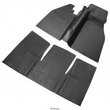 rubber floor mat set