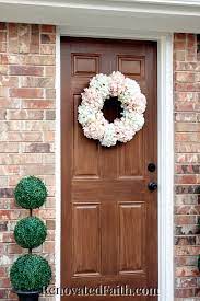 How To Paint A Door To Look Like Wood