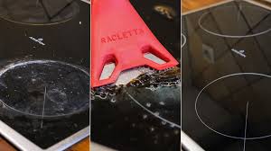 5 steps clean burnt stove top glass