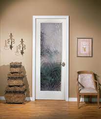 Kona Decorative Glass Interior Door