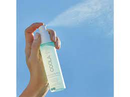 coola organic makeup setting spray spf