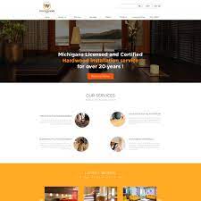What is the best flooring for office? High Conversion Website Design For Hardwood Flooring Company Web Page Design Contest 99designs