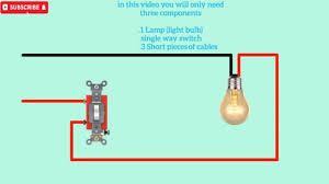 single pole switch wiring explained
