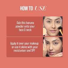 banana powder how to use it for