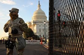 Hundreds of us national guard troops have been deployed to protect the capitol building in washington dc. Up To 21 000 National Guard Troops Now Authorized In Dc For Biden Inauguration