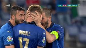 H ιταλία σφραγίζει τη νίκη της απέναντι στην ελβετία με γκολ του ιμόμπιλε. 9y9vtcr6g9zgzm