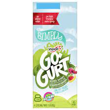 go gurt yogurt low fat simply mixed