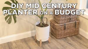 In excellent original condition with typical wear for its vintage. Diy Mid Century Modern Planter On A Budget Youtube