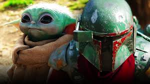 In s2e8, boba fett says aloud he is not mandalorian. The Mandalorian Baby Yoda Wears Boba Fett Helmet In Official Concept Art Set