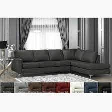 Fdw sofa sectional sofa bed futon sofa bed sofa for living room couches and sofas sleeper sofa pu leather sofa set corner modern queen 2 piece contemporary upholstered，black 3.8 out of 5 stars 949 $949.99 $ 949. Malibu Premium Top Grain Italian Leather Sectional Sofa 122 5 X 85 X 36 5 X 35 Overstock 27871486