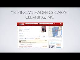 yelp inc vs hadeed s carpet cleaning