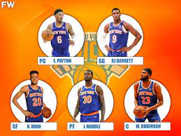 Founded in 1946, the knicks in its history, had won 2 titles out of 8 nba finals appearances. The 2020 21 Projected Starting Lineup For The New York Knicks Fadeaway World