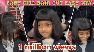 how to cut baby hair cut easy way