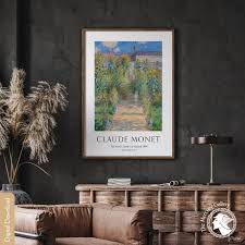 Claude Monet Poster The Artists Garden