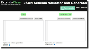 json schema generator tools user guide