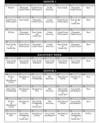 free pdf insanity calendar for 60 days