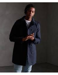 Men S Superdry Trench Coats Up To