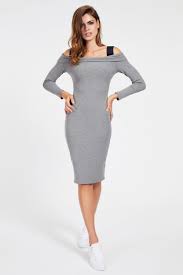 На glami можеш лесно да допълниш визията си с модели на тази марка. Guess Grey Dress Abito Costine Women S Dress Differenta Com