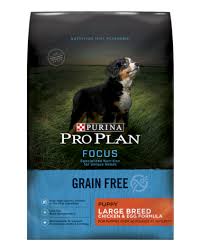 Purina Pro Plan Focus Grain Free Puppy Large Breed Chicken Egg Formula Dry Dog Food