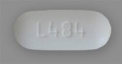 L484 Pill Images White Capsule Shape