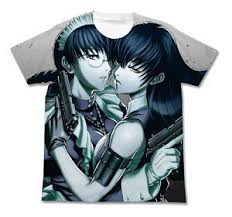 Maybe you would like to learn more about one of these? Black Lagoon Roberta Full Graphic T Shirt White L Anime Toy Hobbysearch Anime Goods Store