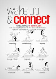 It's the best way to awaken the mind and brings a vibrancy to the body to set you on a great path for your day. Wake Up Connect Workout
