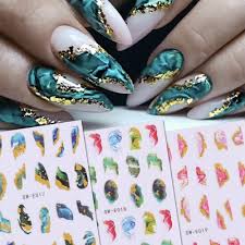 nail art stickers decals 3d self