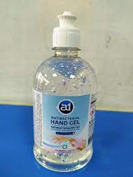 Антибактериален почистващ гел за ръце. Antibakterialen Gel A1 500 Ml Higiena