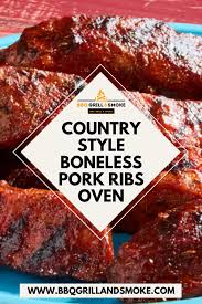 country style boneless pork ribs oven