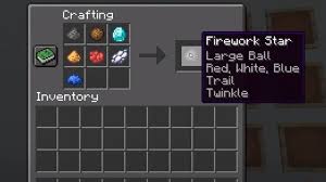 use fireworks in minecraft