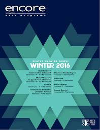 Stg Winter 2015 16 Encore Arts Seattle Manualzz Com