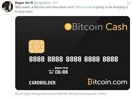 Bitcoin cash is a hard fork of bitcoin. Bitcoin Cash Visa Debit Card Coming Huuge Go Bitcoin Cash Go Btc