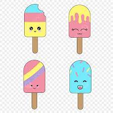 kawaii ice cream vector hd images cute